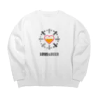 Siderunの館 B2のLOVE & BEER Big Crew Neck Sweatshirt