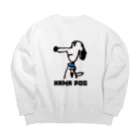 ライロクSTANDARDの“HANA DOG” Big Crew Neck Sweatshirt