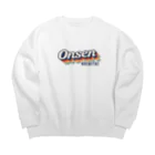 kg_shopのOnsen -Vintage- (Grunge) Big Crew Neck Sweatshirt