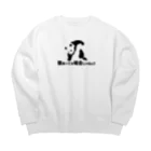 MARUKOSHIKIの笹食ってる場合じゃねぇ！！ Big Crew Neck Sweatshirt