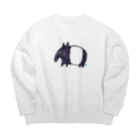 SWのマレーバク（透過ver） Big Crew Neck Sweatshirt