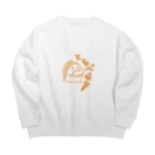 親子トラベラーのO.とらべらー君 Big Crew Neck Sweatshirt