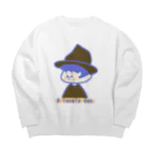 Kana's yururi ギャラリーのらぶりーでー！ Big Crew Neck Sweatshirt