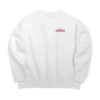 ヌケガケ☆ゆ〜らんのおとまり☆ハピネス Big Crew Neck Sweatshirt