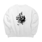 北村英理のSakuragi Town Big Crew Neck Sweatshirt