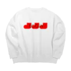 EGGSYの客観的に… Big Crew Neck Sweatshirt