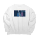 ふゅでばこのしゃんぷう Big Crew Neck Sweatshirt