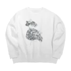 牧 やひろの仮面舞踏会 Big Crew Neck Sweatshirt