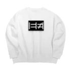 I＝I≠IのI=I≠I Big Crew Neck Sweatshirt