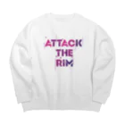 ima1133のATTACK THE RIM Big Crew Neck Sweatshirt