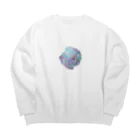 氷熊のおみせのむしゃくしゃ。 Big Crew Neck Sweatshirt