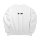 べにおのおみせのgirl's party Big Crew Neck Sweatshirt