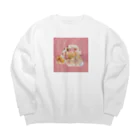 Yatto_AetaneのDancing Forever Big Crew Neck Sweatshirt