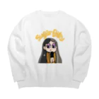 えるべびしょっぷのしゅがべびT Big Crew Neck Sweatshirt