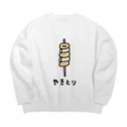 KIKITEKI_LABORATORYのヤキトリ(ねぎま) Big Crew Neck Sweatshirt