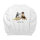 OOKIIINUの大きい犬たち Big Crew Neck Sweatshirt