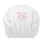 USAGI DESIGN -emi-のうさアラモード Big Crew Neck Sweatshirt