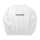 À l’avenir のerase patriarchy/サヨナラ家父長制シリーズ Big Crew Neck Sweatshirt