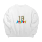 AIUFES2021のAIUFES2021 big sweatshirt 1 Big Crew Neck Sweatshirt