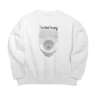 P-SHOPの私は肉便器じゃない Big Crew Neck Sweatshirt