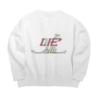 てりーの嘘/LIE Big Crew Neck Sweatshirt