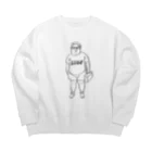 カモ虎HOUSEのキッズTシリーズ Big Crew Neck Sweatshirt