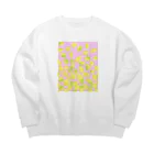 目野正月のアボダイス Big Crew Neck Sweatshirt