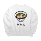 脂身通信Ｚの力(ちから)うどん♪2112 ビッグシルエットスウェット