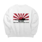 MrKShirtsの呉市：戦艦大和の母港（黒） Big Crew Neck Sweatshirt