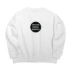 BlueBack ブルーバックのブガルー　ムーンウォーク Big Crew Neck Sweatshirt