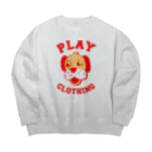 PLAY clothingのLOGO DOG R ① Big Crew Neck Sweatshirt