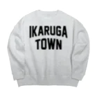 JIMOTOE Wear Local Japanの斑鳩町 IKARUGA TOWN ビッグシルエットスウェット