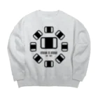 manaのONIGIRI is OISHII!!(俵) Big Crew Neck Sweatshirt