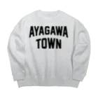 JIMOTOE Wear Local Japanの綾川町 AYAGAWA TOWN ビッグシルエットスウェット