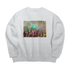 insparation｡   --- ｲﾝｽﾋﾟﾚｰｼｮﾝ｡のmusic festival Big Crew Neck Sweatshirt