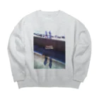 Kitarouのサマーバケーション Big Crew Neck Sweatshirt