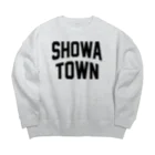 JIMOTOE Wear Local Japanの昭和町 SHOWA TOWN ビッグシルエットスウェット