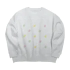 rasoのフルーツマシュマロ艦隊 Big Crew Neck Sweatshirt