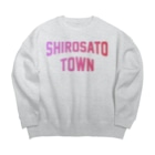 JIMOTO Wear Local Japanの城里町 SHIROSATO TOWN Big Crew Neck Sweatshirt
