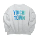 JIMOTOE Wear Local Japanの余市町 YOICHI TOWN Big Crew Neck Sweatshirt