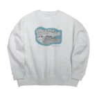 Beautiful Earthのフクロアザラシ Big Crew Neck Sweatshirt