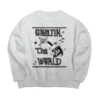 Skank The WorldのSTW ビッグシルエットスウェット