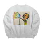 ART IS WELLのpeace of mind Big Crew Neck Sweatshirt