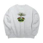 momoのPachypodium Gracilius Big Crew Neck Sweatshirt