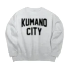 JIMOTOE Wear Local Japanの熊野市 KUMANO CITY ビッグシルエットスウェット