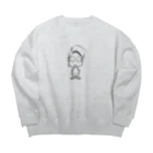 UMIWATAのGAKUBURU Big Crew Neck Sweatshirt