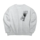 soi hẻm rojiのリス Big Crew Neck Sweatshirt