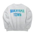 JIMOTOE Wear Local Japanの中山町 NAKAYAMA TOWN ビッグシルエットスウェット