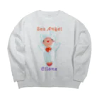 Lily bird（リリーバード）の流氷の天使クリオネ① Big Crew Neck Sweatshirt