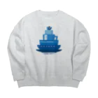 Teal Blue CoffeeのDo the dishes Big Crew Neck Sweatshirt